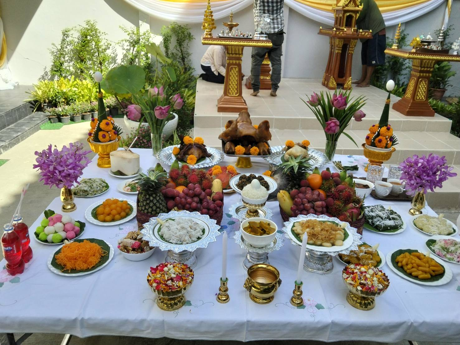 ผลงานตั้งศาลและพิธีพราหมณ์ ภาพที่ 1